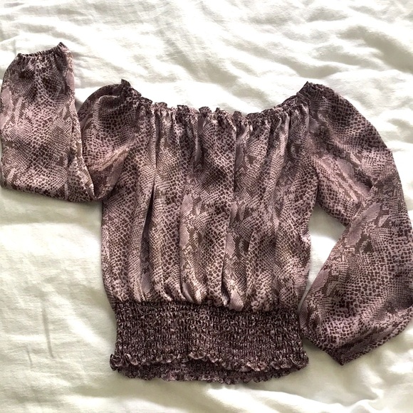 Michael Kors snakeskin print blouse - Picture 6 of 8